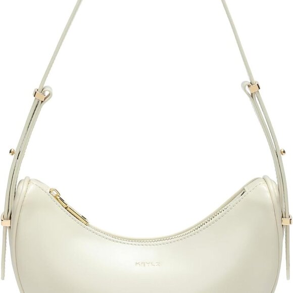 Small Shoulder Bag for Women Vegan Leather Crossbody Bags Adjust Handbags Purses - Picture 1 of 6